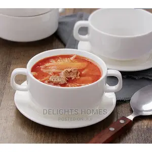 Ceramic Mushroom Soup Cup