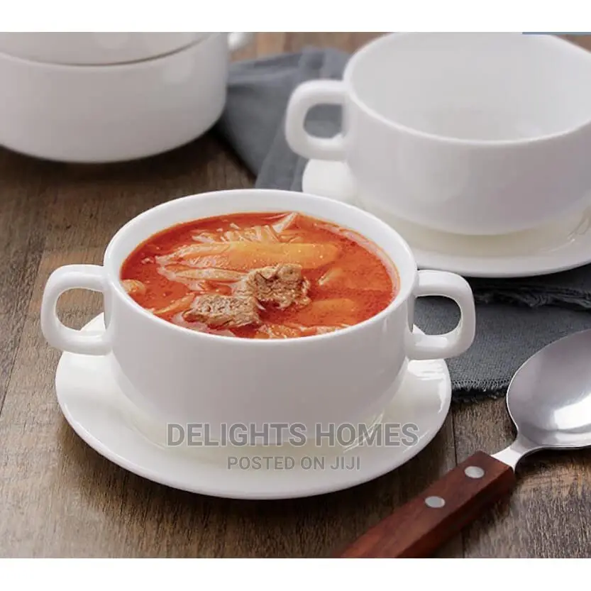 Ceramic Mushroom Soup Cup