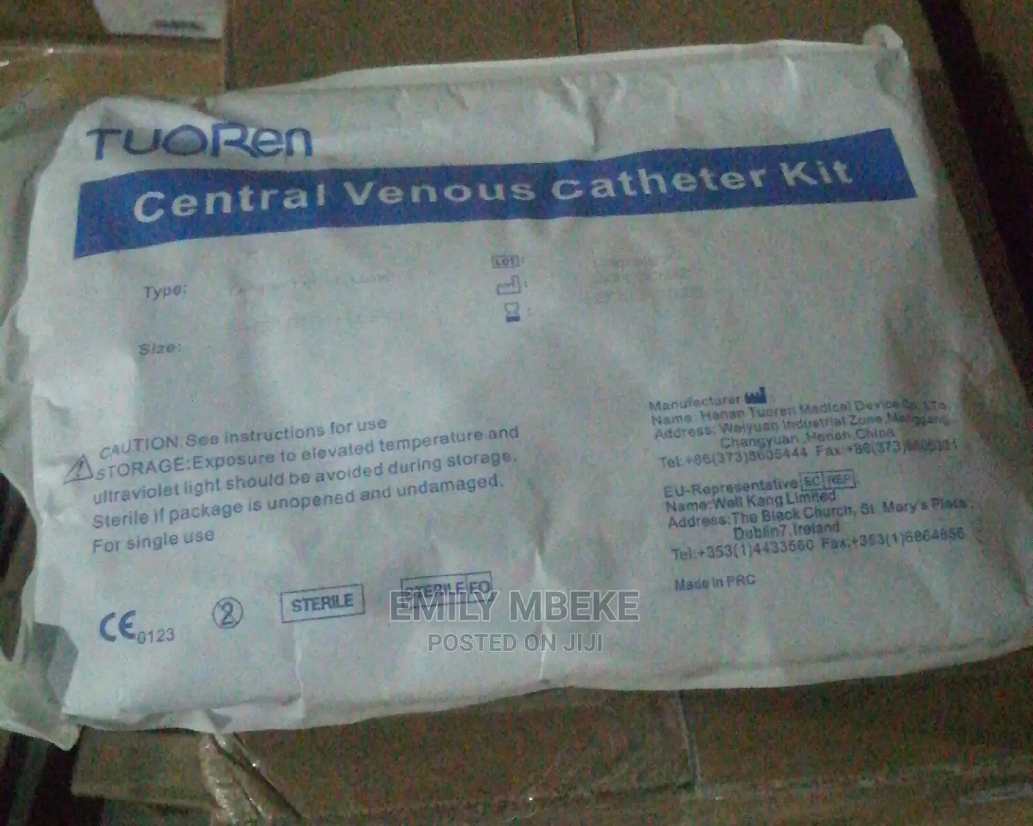 Central Venous Catheter Kit