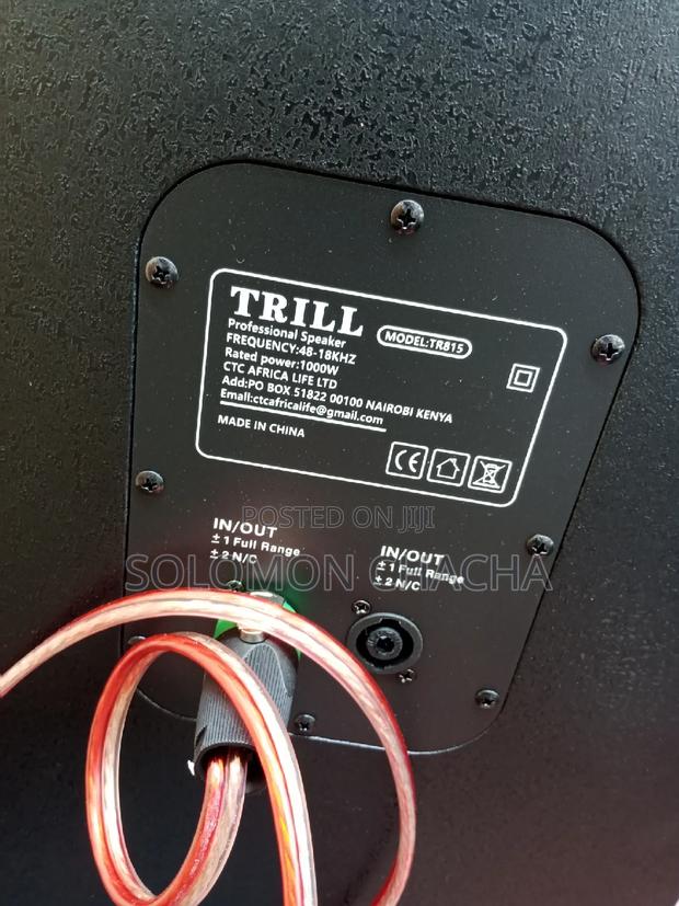 Trill 15"Profession Speaker 1000W - thumbnail 2