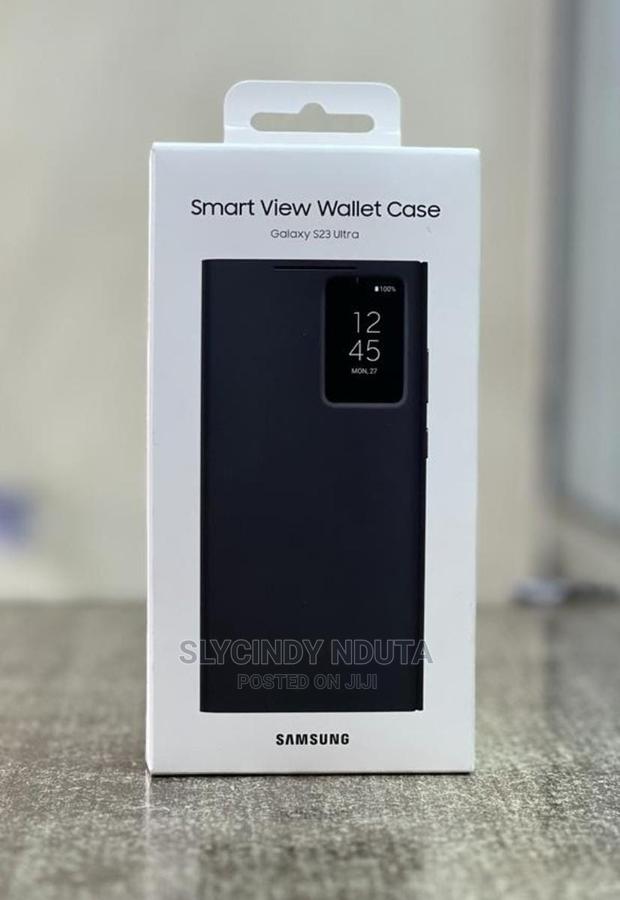 Samsung Smart View Wallet Case for Galaxy S23 Ultra