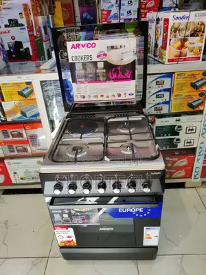 60*60 Armco 3gas 1electric Oven With Electric Oven Cooker