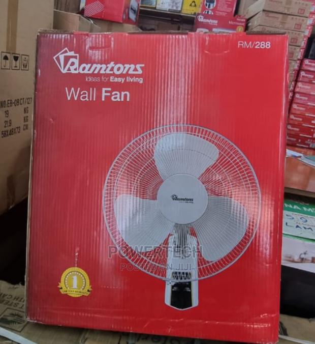 Ramtom Wall Fan With Remote. - main view