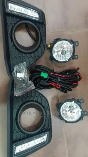 Foglamp and Fogcover for Honda Fit Shuttle With Led