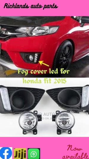 Foglamp and Fogcover for Honda Fit Shuttle With Led