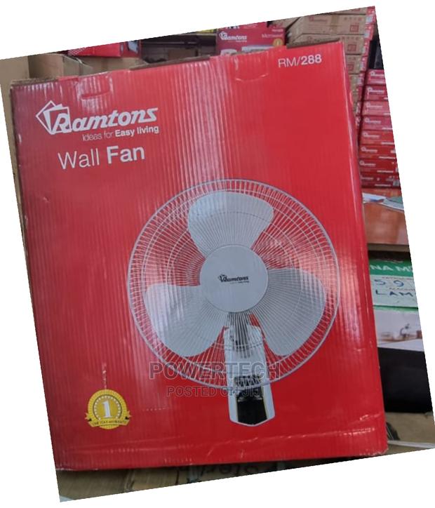 Wall Fan With Remote - main view