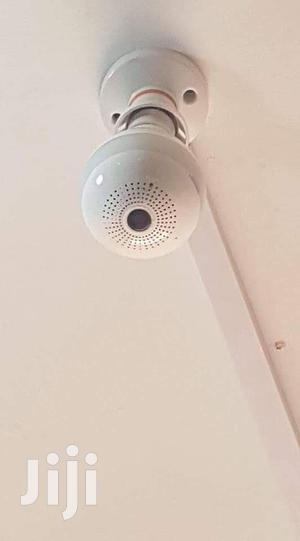View Your Home Wherever You Are via Spy Bulb Camera