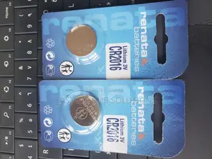 Cmos CR2016 Lithium Battery 3V, 5 Pack