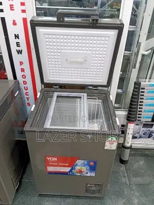 Von VAFC-12DUS Showcase Freezer - Grey