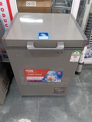 Von VAFC-12DUS Showcase Freezer - Grey