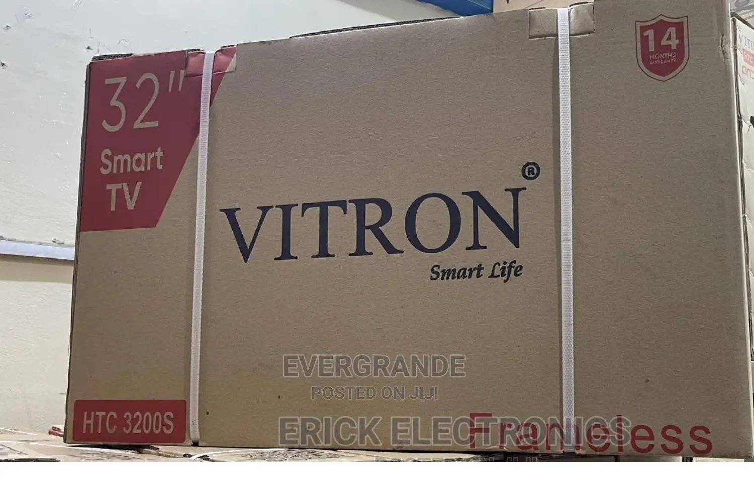 Vitron 32 Inches Smart Android Tv Frameless: