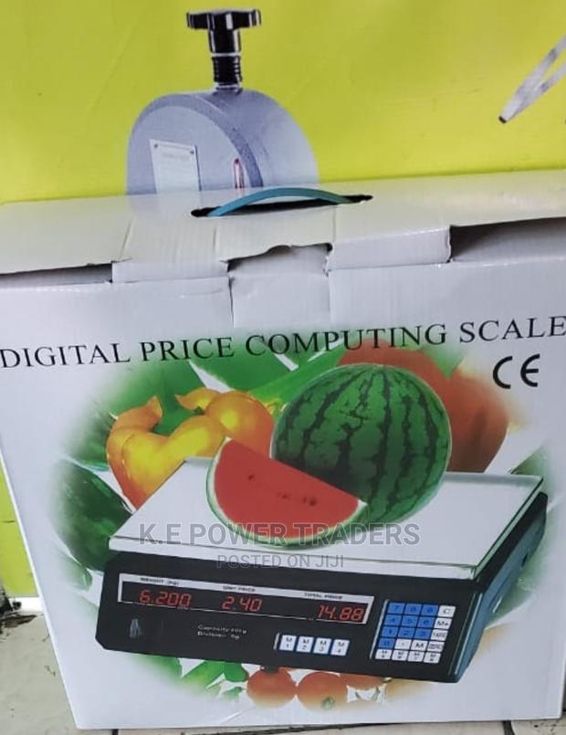 Table Top Double Display Digital Price Computing Scale - main view