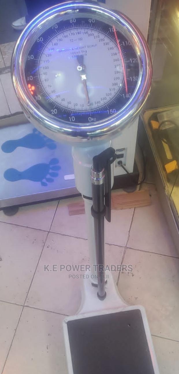 Mechanical Height and Weight Weighing Scale - main view