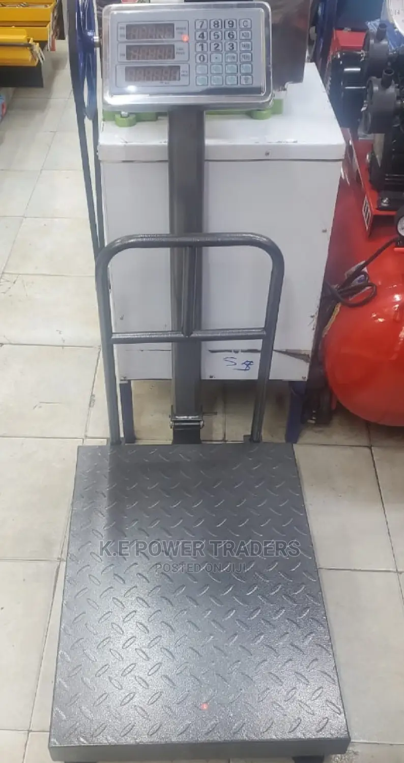 Silver Commercial 300kg Accurate Platform Scale