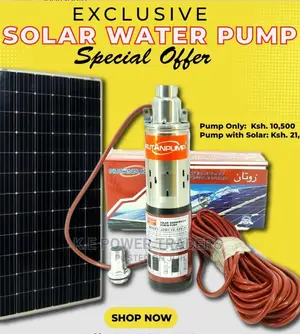 250w Exclusive Solar Water Pump