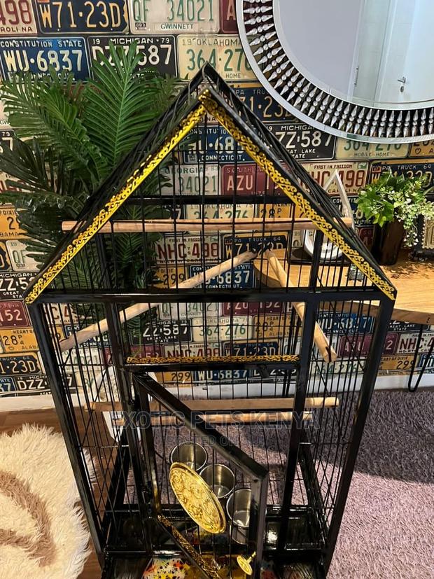 Custom African Grey Cages - thumbnail 3
