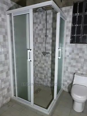 Corner L-shape Shower Cubicle