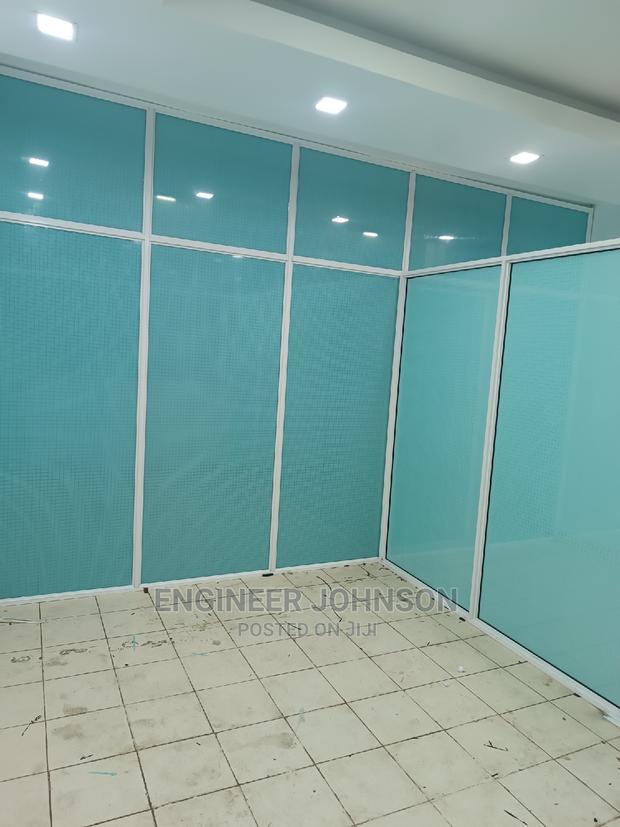 Tinted Glass Office Partitions - main view