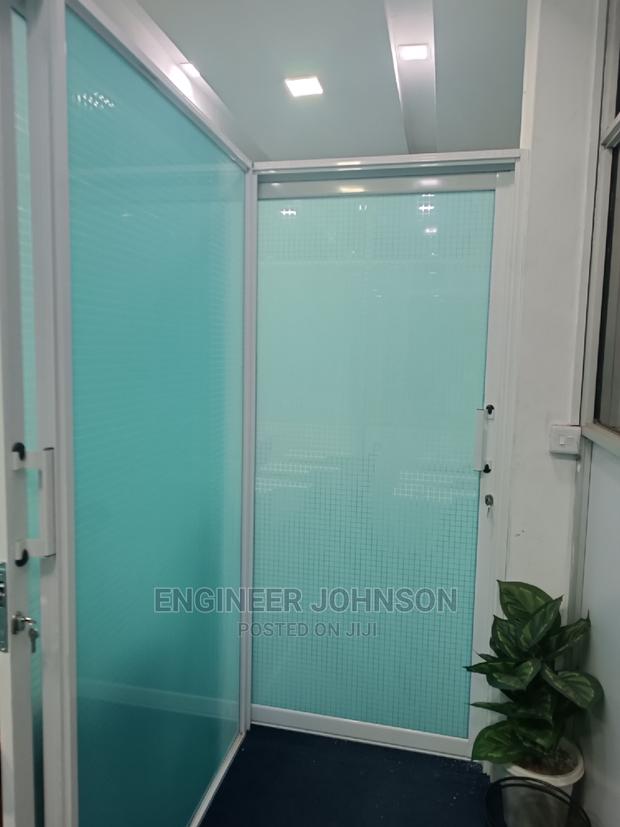 Tinted Glass Office Partitions - thumbnail 4