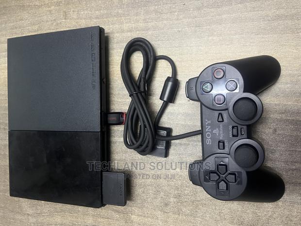 Sony Playstation 2 With 10 Games