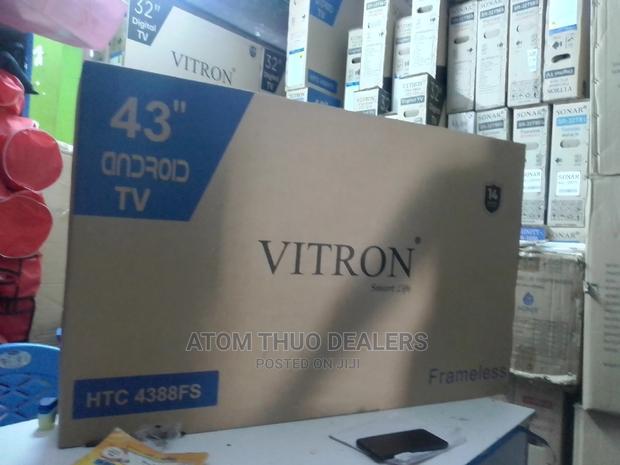 Vitron 43 Inches Flameless Smart Android Tv - main view