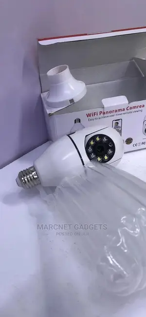 PTZ Wireless Security Surveillance Bulb Camera