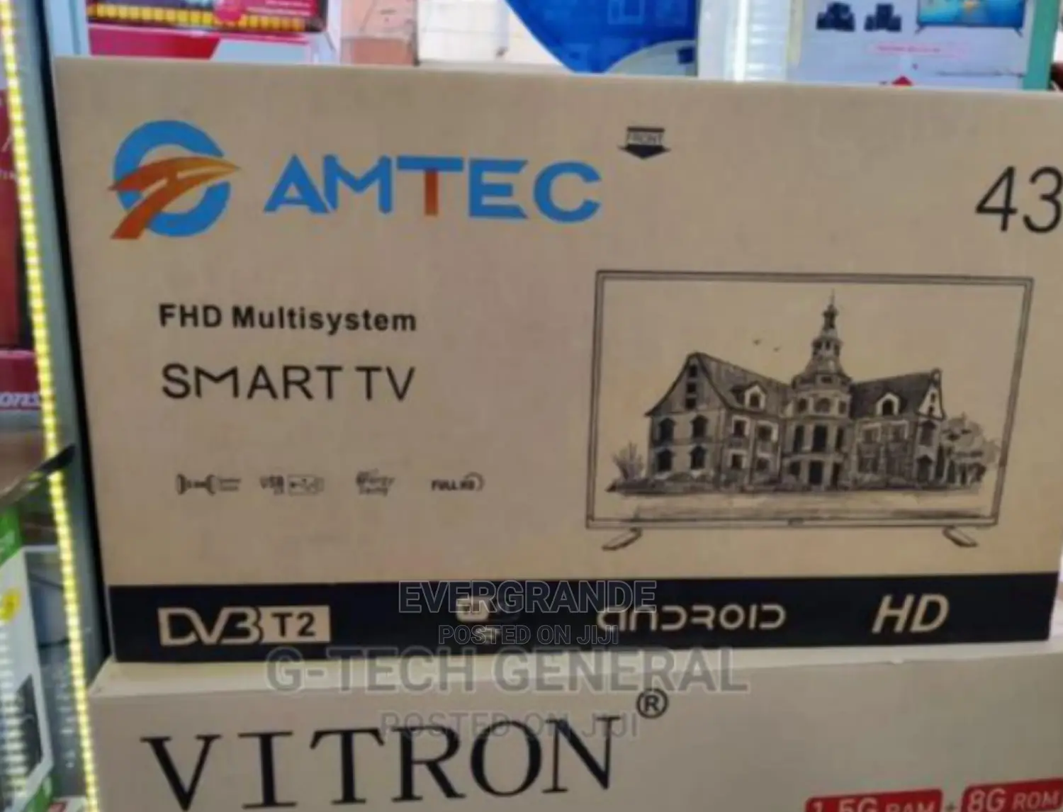 Brand New Amtec 43 Inches Smart Android
