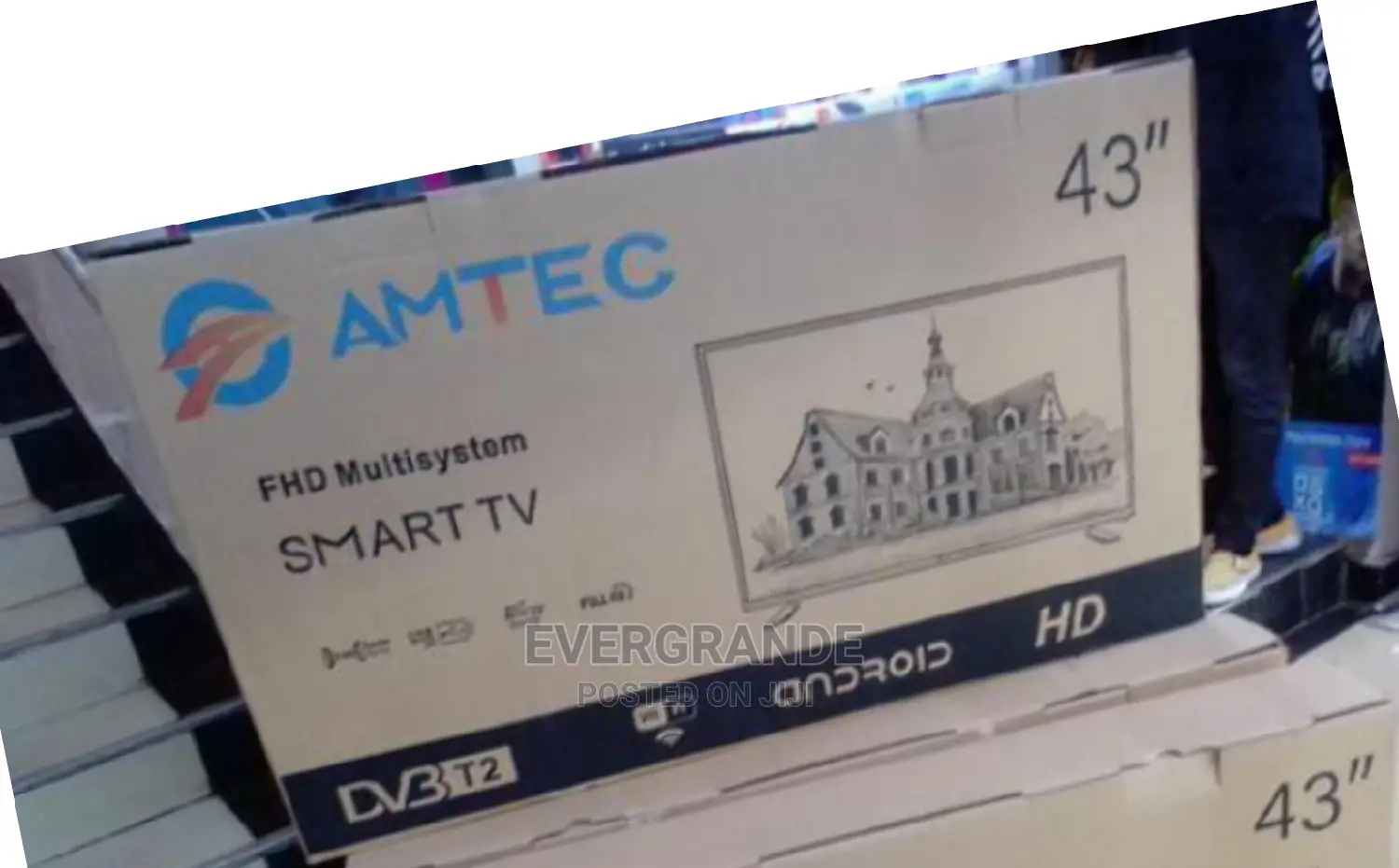 Brand New Amtec 43 Inches Smart Android
