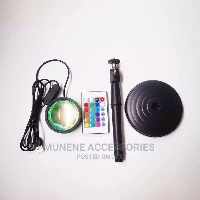 Remote Control Sunset Lamp Projector RGB Sunset Lamp 16color