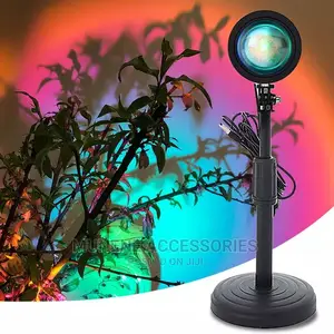 Remote Control Sunset Lamp Projector RGB Sunset Lamp 16color