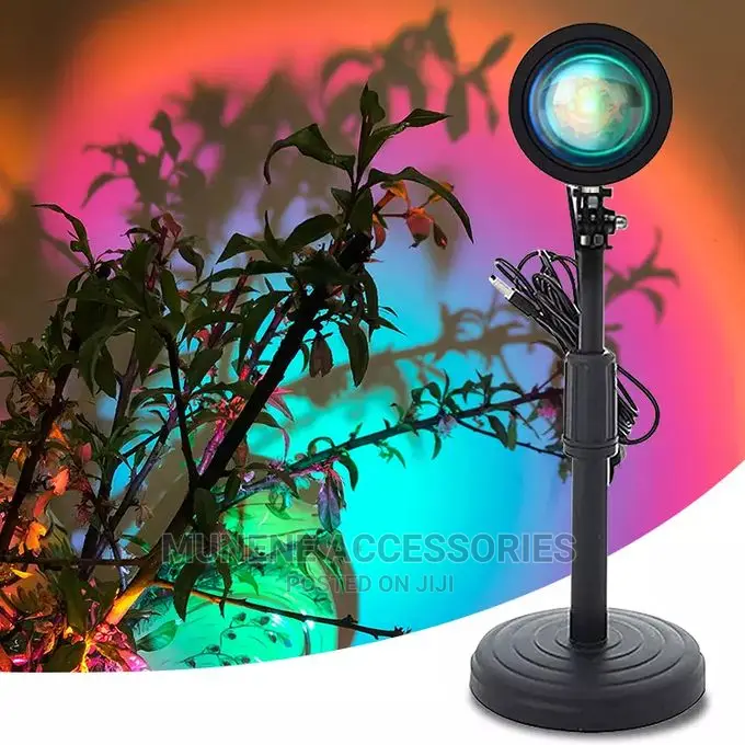Remote Control Sunset Lamp Projector RGB Sunset Lamp 16color