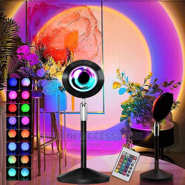Remote Control Sunset Lamp Projector RGB Sunset Lamp 16color