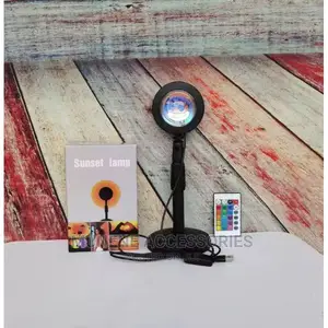 Remote Control Sunset Lamp Projector RGB Sunset Lamp 16color