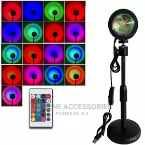 Remote Control Sunset Lamp Projector RGB Sunset Lamp 16color