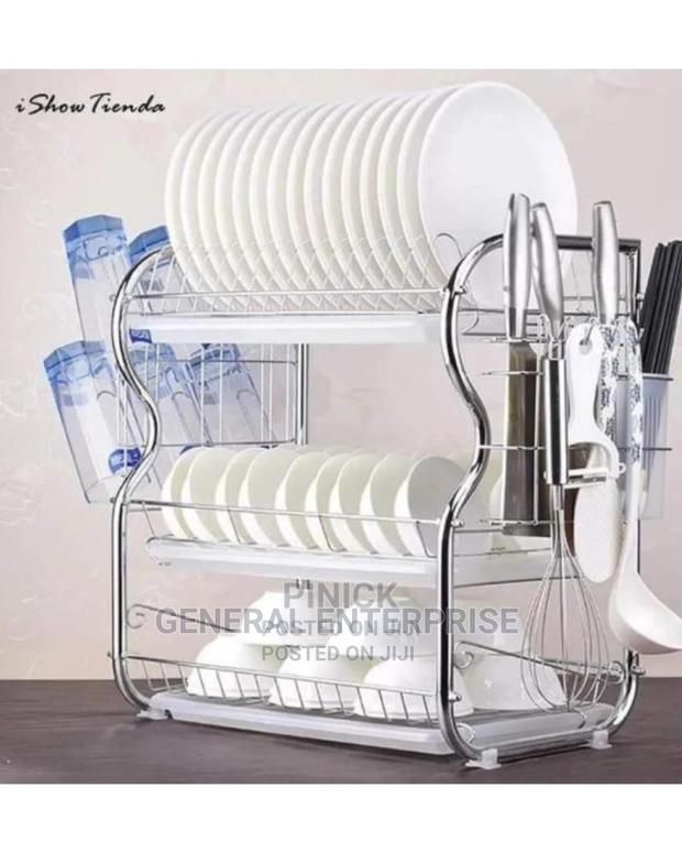 3 Tier Dish Rack Draining Rack