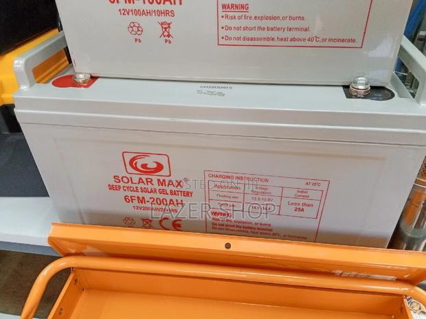 200AH Solar Battery - main view