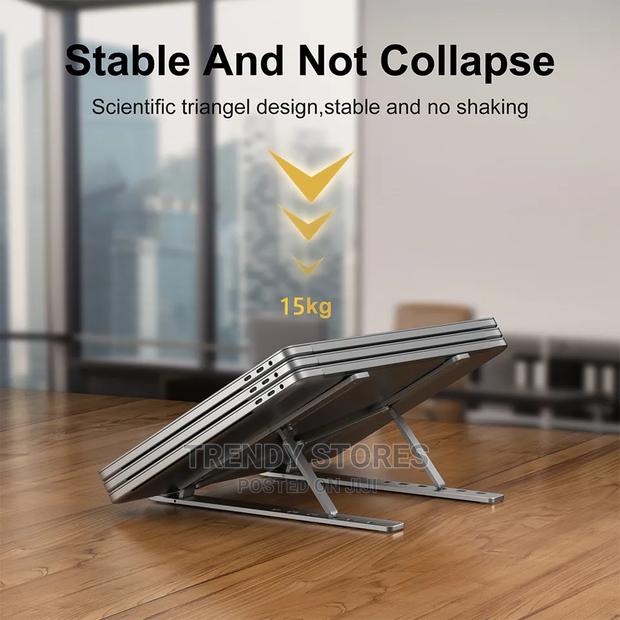 Alluminium Laptop Stand Multi-Angle Adjustable Design - thumbnail 3