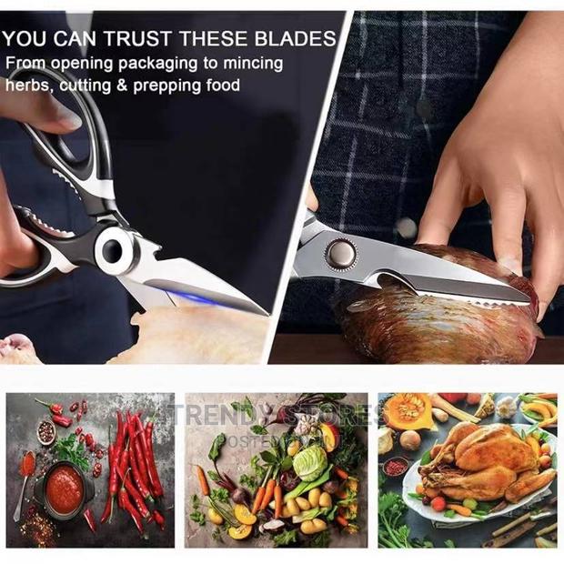 Kitchen Scissors Stainless Steel Ultra Sharp Shears - thumbnail 2