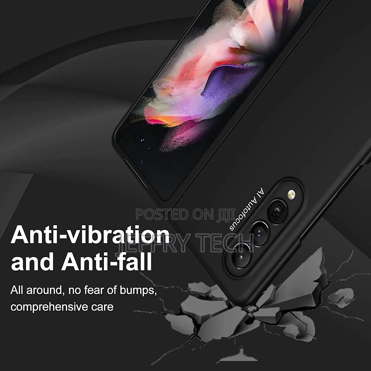 Samsung Galaxy Z Fold 3 5G Case 2021, 2 in 1 Ultra Slim Ligh