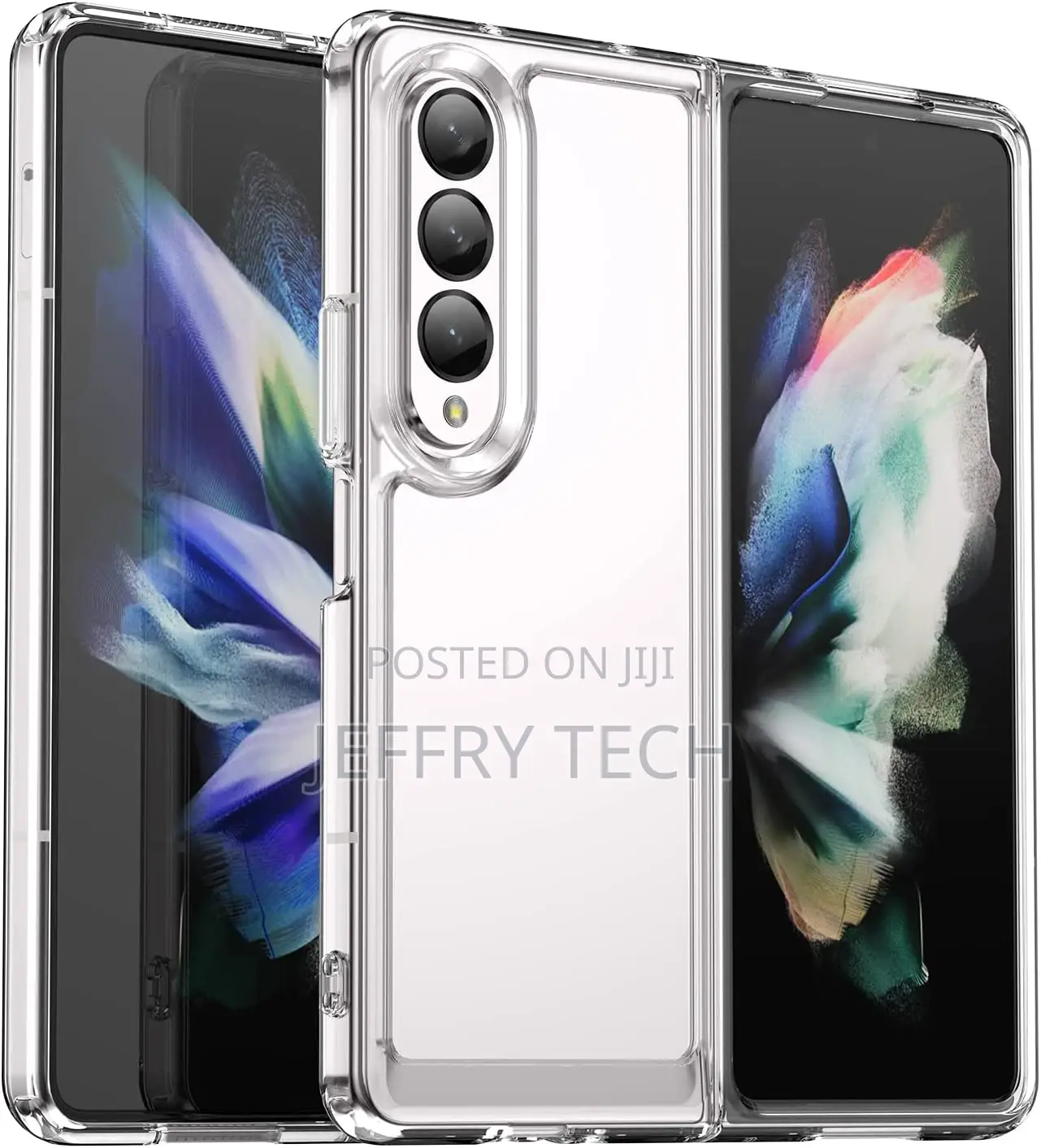 Samsung Galaxy Z Fold 4 5G Case Candy Clear Color Soft TPU B
