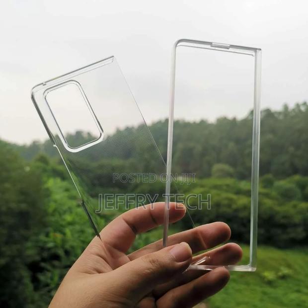 Galaxy Fold 2 Clear Case (2020) - Shockproof PC 2 in 1 Trans - main view