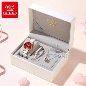 OLEVS Automatic Watch Jewelry Ladies Gift Set - thumbnail 2