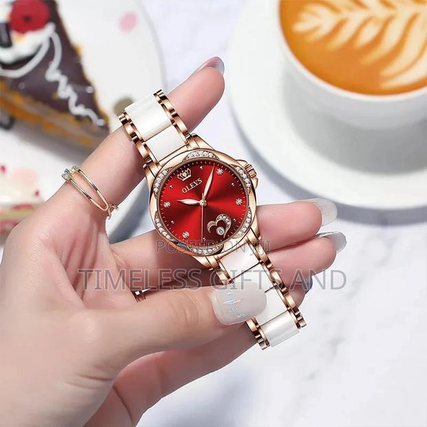 OLEVS Automatic Watch Jewelry Ladies Gift Set - thumbnail 3