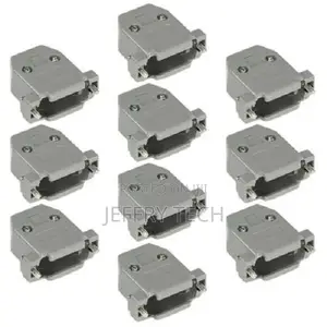 10pcs DB15 D-sub 15 Pin Plastic Hood Cover Shell Screw Type