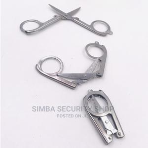 Mini Folding Scissor Pocket Craft Art Tailor Nurse Keychain - thumbnail 2