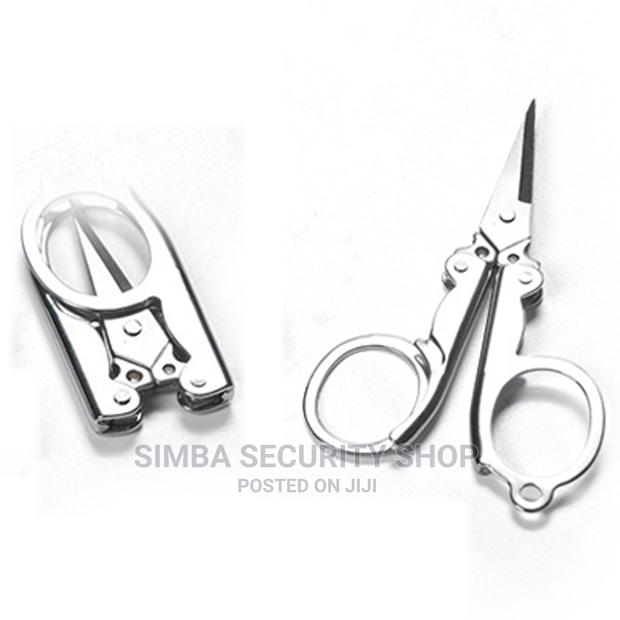Mini Folding Scissor Pocket Craft Art Tailor Nurse Keychain - thumbnail 3