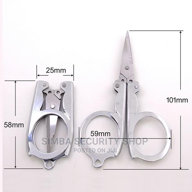 Mini Folding Scissor Pocket Craft Art Tailor Nurse Keychain - thumbnail 5