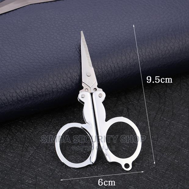 Mini Folding Scissor Pocket Craft Art Tailor Nurse Keychain - thumbnail 8