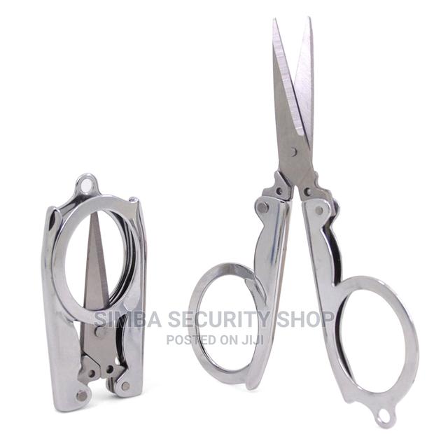 Mini Folding Scissor Pocket Craft Art Tailor Nurse Keychain - thumbnail 10