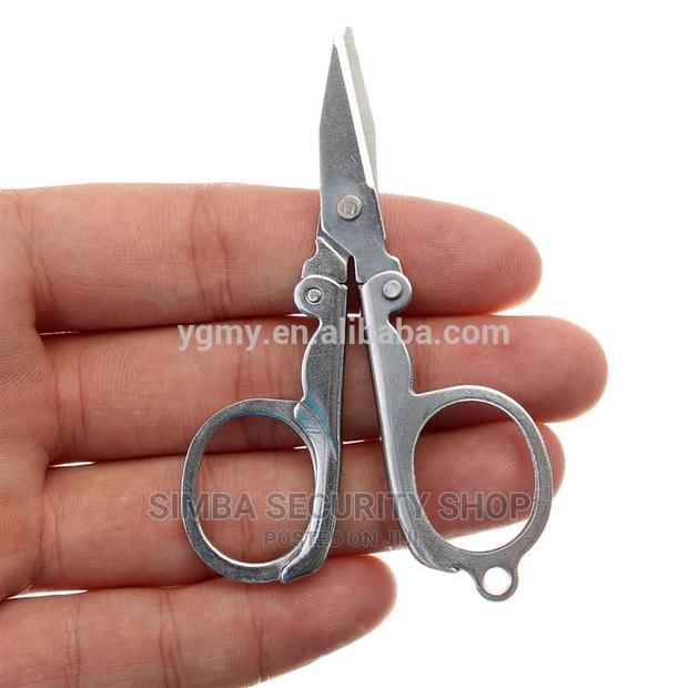 Mini Folding Scissor Pocket Craft Art Tailor Nurse Keychain - thumbnail 11